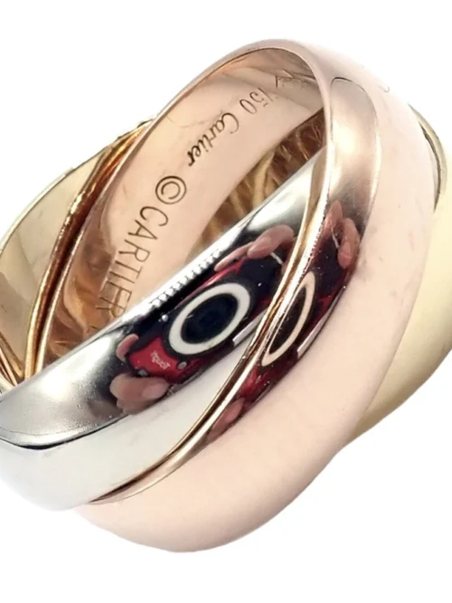 Cartier Trinity Ring — Three Golds