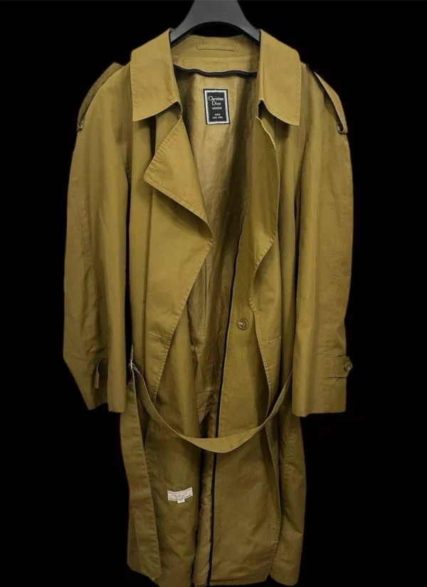 Dior Oblique Technical Fabric Trench Coat