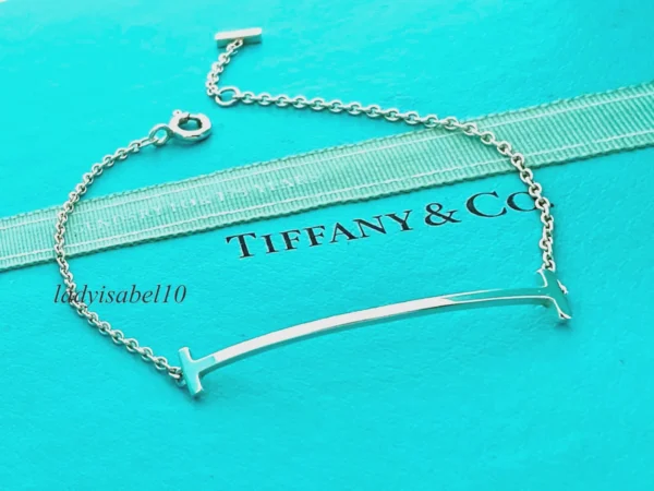 Tiffany & Co. T Smile Bracelet — Sterling Silver